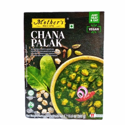 Indian ready meals Ready to eat mother's  chana palak 300g