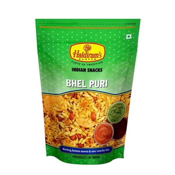 Indian food Haldiram's namkeen snacks Bhel puri零食小吃