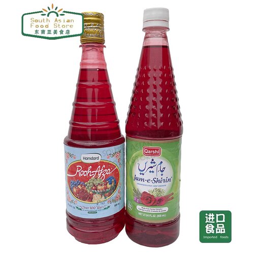 PAKISTAN Rose juice sharbat rooh afza玫瑰露汁 巴基斯坦 800ml