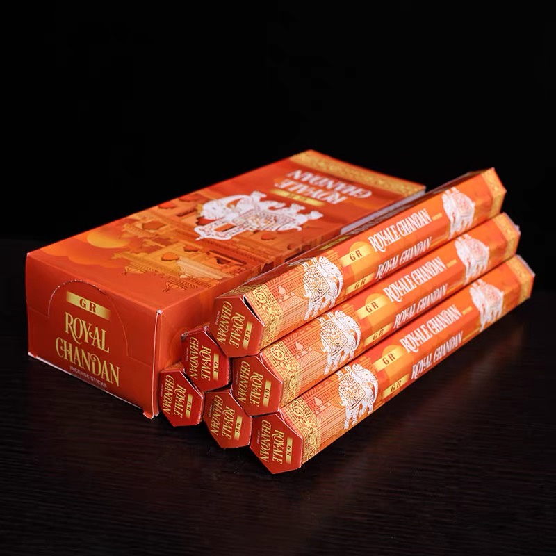 Incense Sticks  Royal Chandan one box 洗护清洁剂/卫生巾/纸/香薰 香薰香料 原图主图