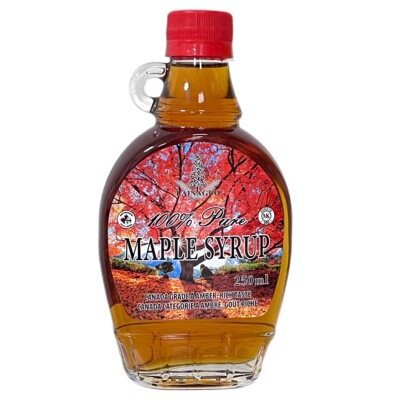 MAPLE SYRUP加拿大原装进口枫叶糖浆 枫糖酱琥珀色0脂肪 250ml
