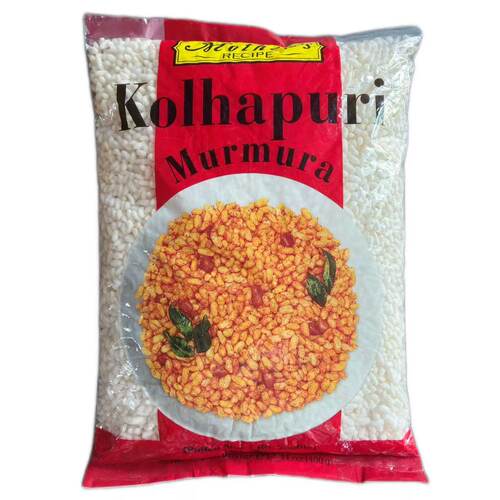 Indian food Puffed rice Kolhapuri murmura 印度爆米花 400g