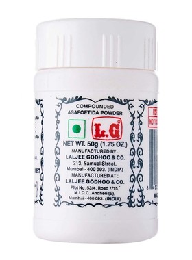 IndianFood印度食品阿魏胶 L.G HingHeeng Asafoetida Powder 50g