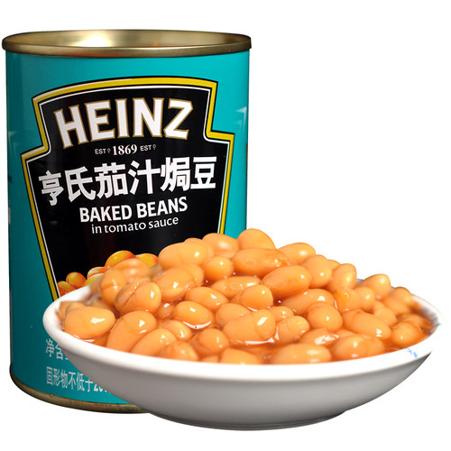 亨氏茄汁焗豆 415g Canned baked beans 白芸豆罐头早餐西餐配料