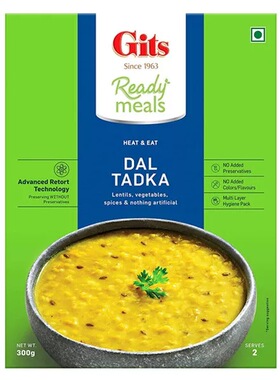 Indian ready meals Ready to eat Gits Dal tadka 速食咖喱 300g