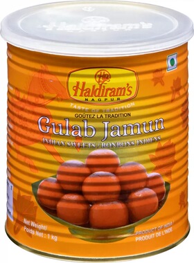 Gulab Jamun Indian Sweets 1KG 印度汤圆玫瑰球点心甜品香甜点