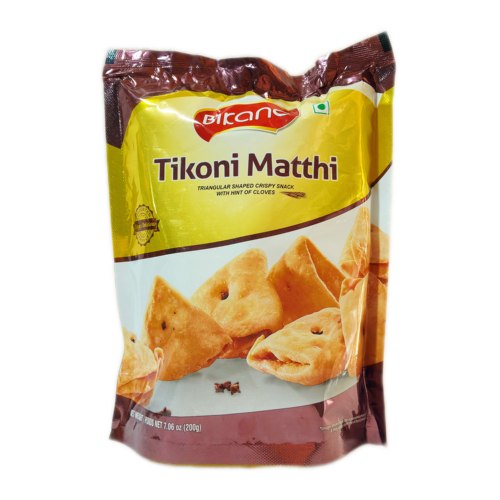 Indian namkeen印度小吃开袋即食 snacks印度吃零食Tikoni Matthi