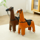 创意小马造型矮凳动物凳客厅装 饰凳可爱卡通坐凳设计师凳子座椅子