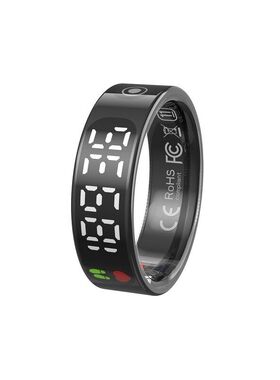 戒指TK9显示屏触摸心率血氧睡眠蓝牙计步防水指环可多功能电子