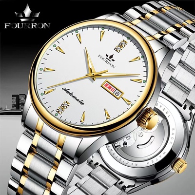 原装正品牌专柜机械男表夜光金劳力瑞士镂空罗西尼防水全自动手表