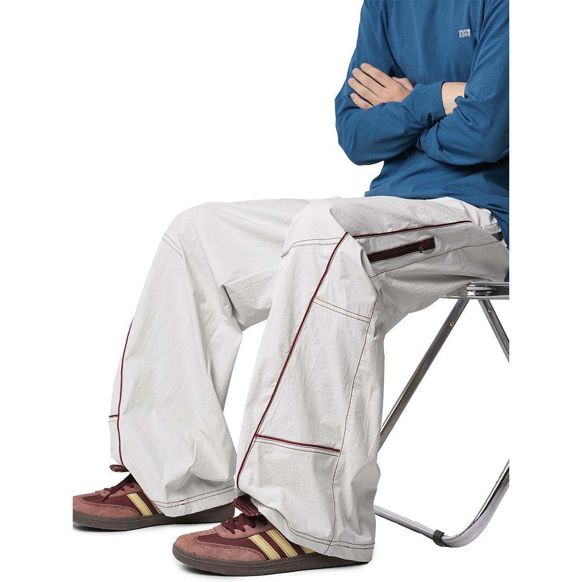 it neith BIAS潮牌机能哈苏线伞兵冲锋裤男登山裤宽松阔腿休闲裤,男装,大码下装,淘宝优惠券,粉丝福利购,淘宝优惠卷