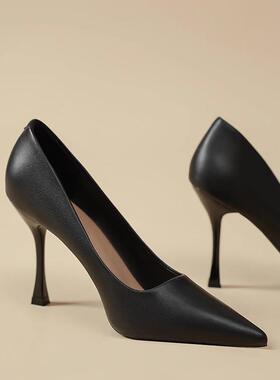 Craes Kally经典推荐！高端黑色高跟鞋，御姐款，不累脚，专业工