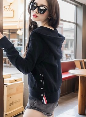 长袖连帽新款春秋卫衣韩版