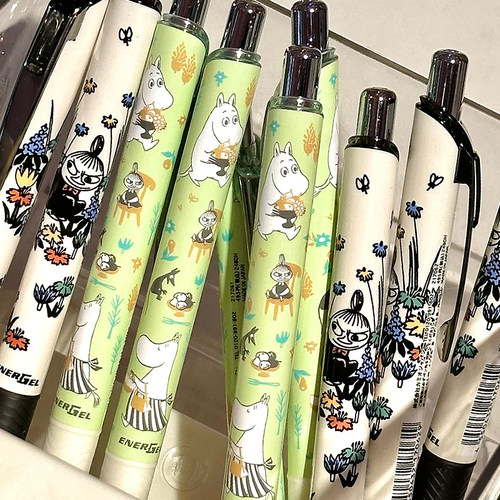 pentel派通迪士尼限定姆明中性笔