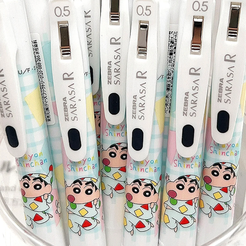 斑马睡衣蜡笔小新限定浓墨中性笔