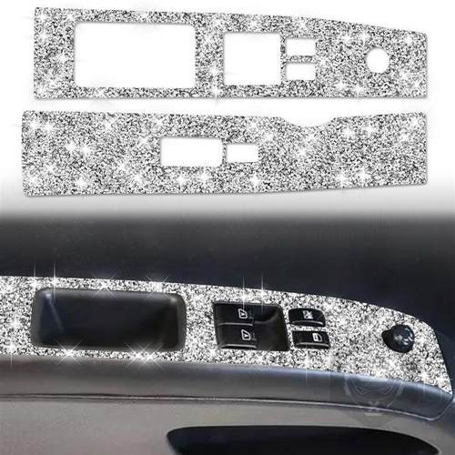 适用于尼桑350Z 玻璃升降镶钻 玻璃升降钻石贴改装装饰汽车内饰