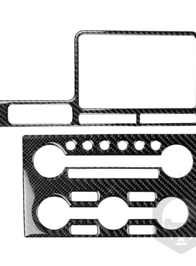 适用于08-16款尼桑GTR R35碳纤维导航仪表2件套汽车配件改装内饰