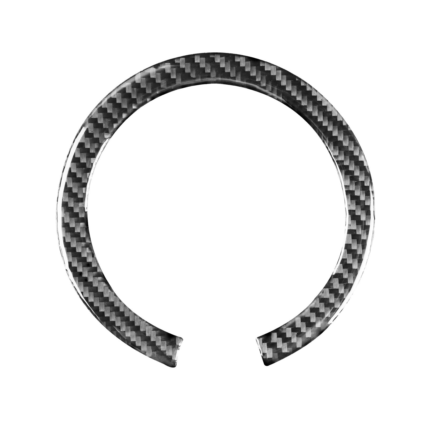 适用于07-13款宝马MINIR55 R56R底盘方向盘圈碳纤维汽车内饰改装