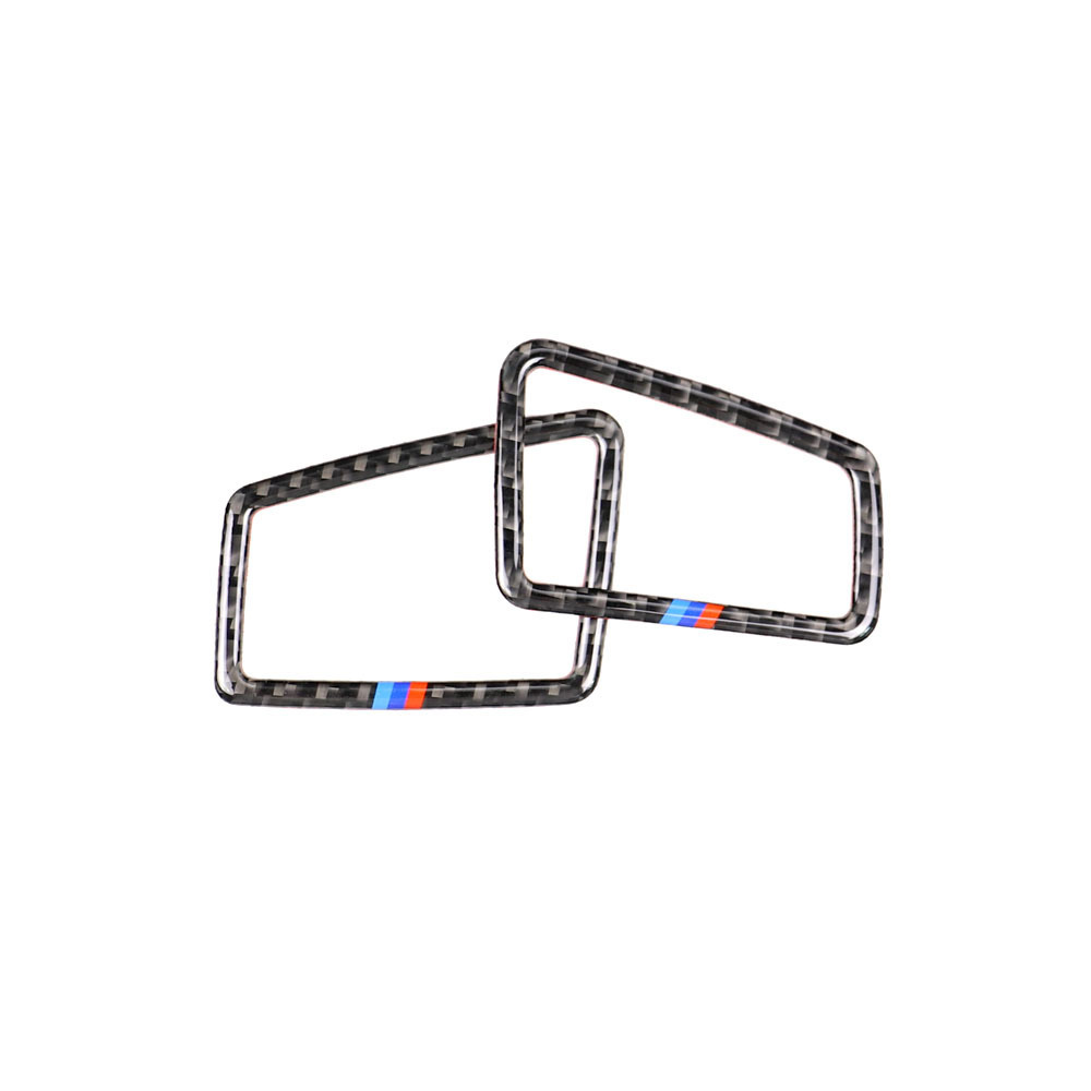 适用于宝马E9023老3三系左右驾驶碳纤维仪表侧出风口空调装饰贴