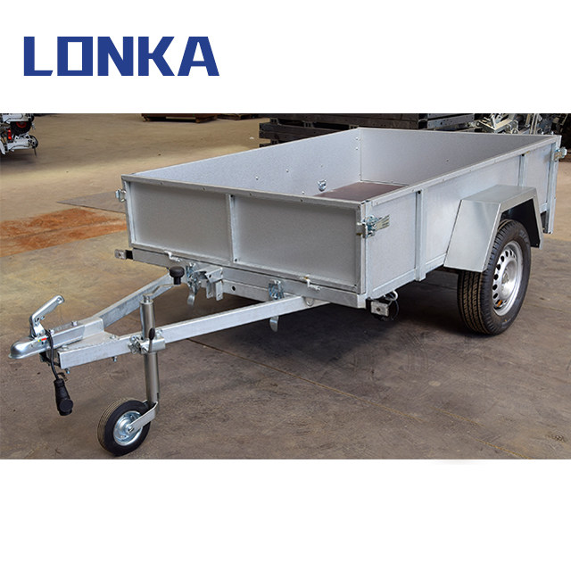 龙奇轿车挂车 小拖斗 汽车小拖挂 野营汽车后拖挂车 货物运输拖车