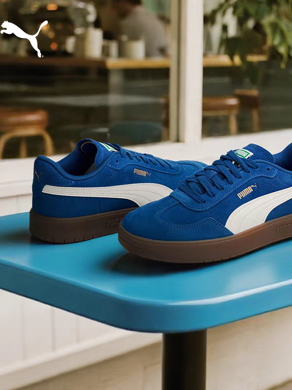 W仓德训鞋|复古克莱因蓝T头鞋男女款PUMA冬休闲鞋ASCENSO 405948