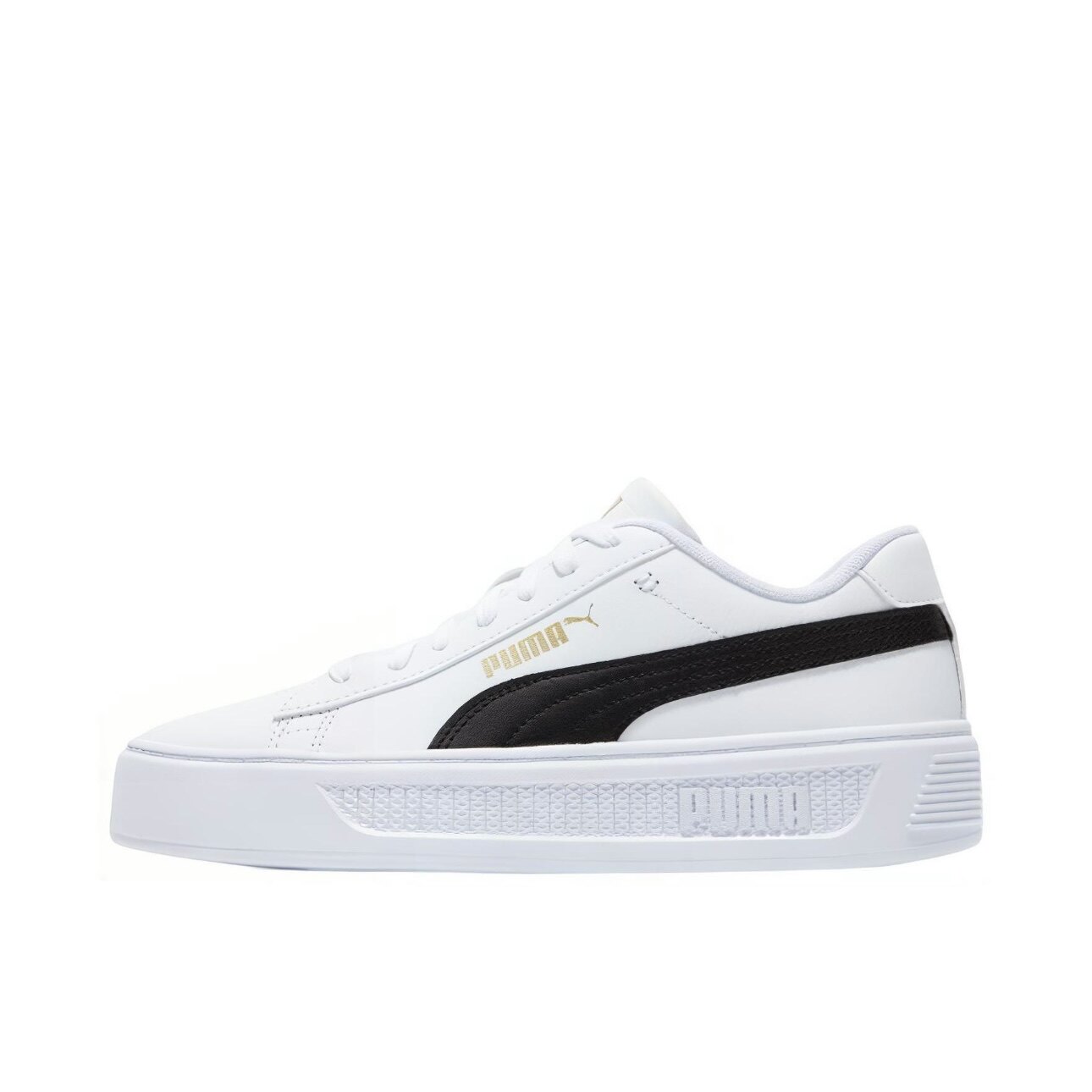 【厚底鞋】增高小白鞋女PUMA彪马官方复古休闲板鞋PLATFORM390758