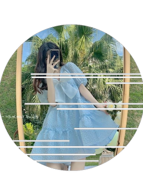 法式连衣裙夏季新款小个子裙子
