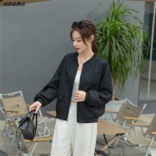 韩版年春秋棒球服短款外套小个子防晒衣2026新款洋气休闲女士夹克