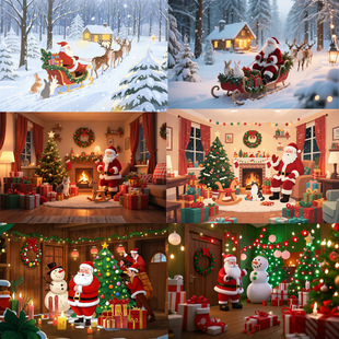 background cloth brown New snowman Christmas wooden 2025