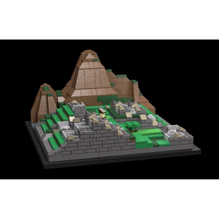 积木MOC-8582马丘比丘山体拼搭模型