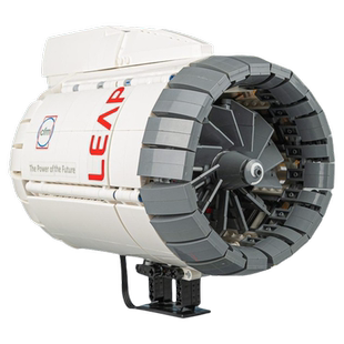 兼容乐MOC-133571航空CFM LEAP飞机发动机拼装玩具模型儿童礼物