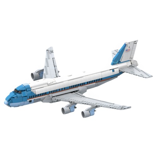 MOC-160923波音747飞机积木