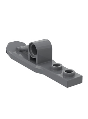 华志积木 15540 积木散件零配件 直升机降落滑雪板1x6带