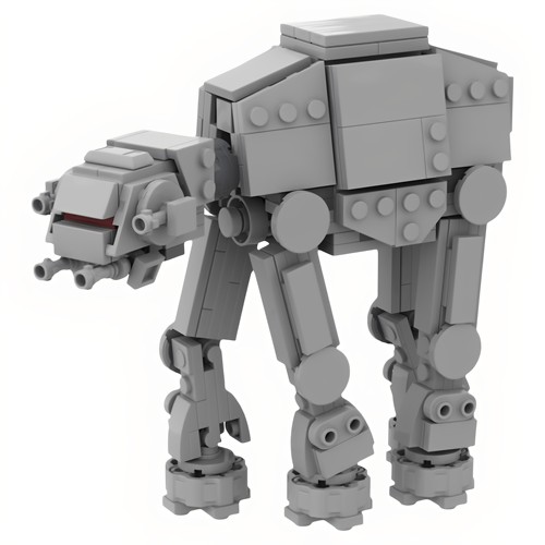 现货小颗粒MOC-43285动物星际系列AT-AT积木益智玩具模型礼物摆件