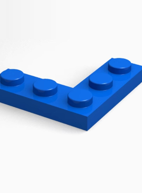 小颗粒积木MOC 77844 3x3转角基础板矮板拼装玩具配件DIY