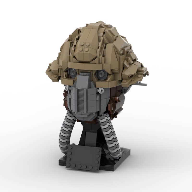 现货小颗粒MOC-123912拼装积木头盔星球系列安道尔益智玩具模型