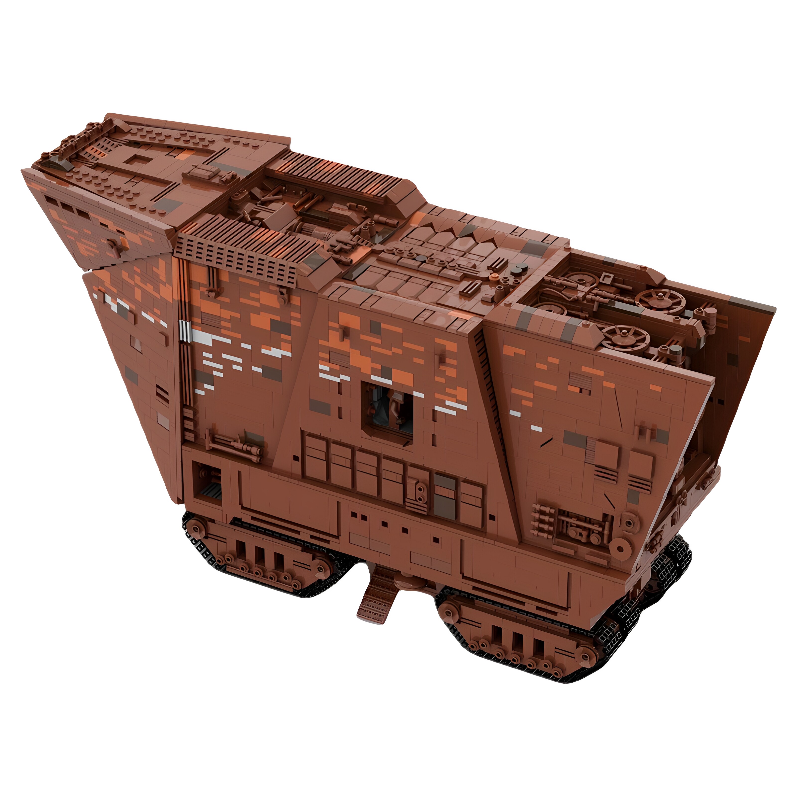 现货小颗粒MOC-169084沙地爬行者星球大战积木玩具模型礼物摆件