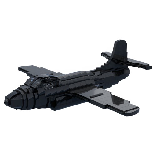 MOC-111304喷气机积木零件现货