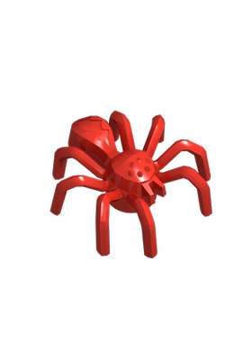 华志积木29111积木配件零件蜘蛛昆虫装饰拼装拼插益智玩具