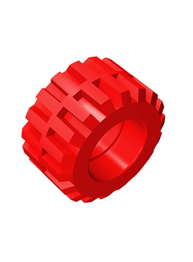 积木87697-6015-60700 21x12mm 轮皮零件配件MOC定制DIY礼品玩具