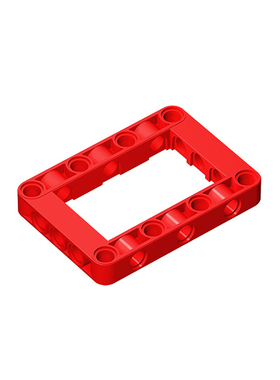 积木64179 5x7 孔臂圈/圈梁零件配件MOC定制DIY礼品玩具科教