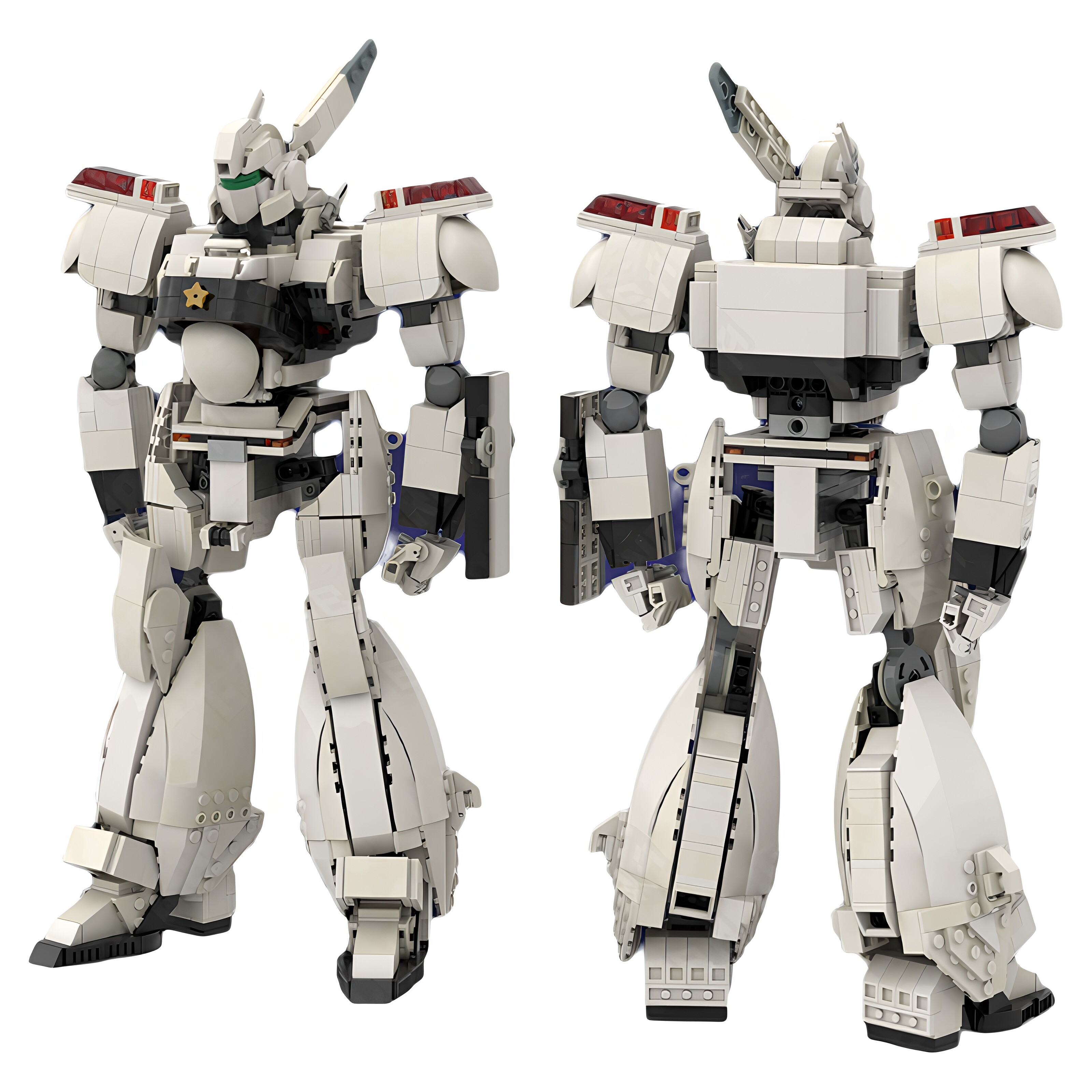 现货小颗粒MOC-222972机甲积木