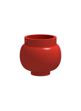 华志积木98374积木配件零件装饰品陶罐拼装拼插益智玩具