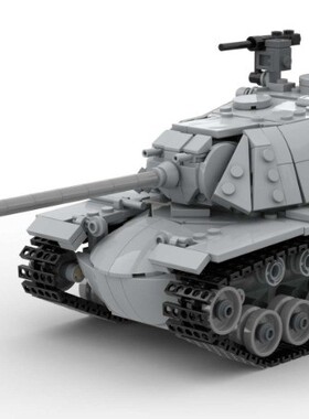 现货小颗粒MOC-154010重型坦克M103装甲车军事积木玩具模型摆件
