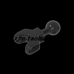 华志积木 90611 小颗粒益智拼插积木散件国产MOC配件 2x4球连接件