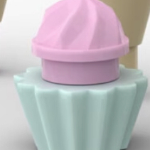 正品人仔食物零配件 11610 冰淇淋 15470 纸杯蛋糕 79743