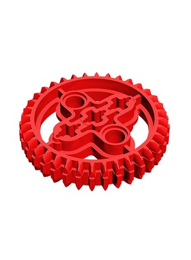 华志积木32498积木36齿齿轮 外径37.3玩具配件零件拼装拼插