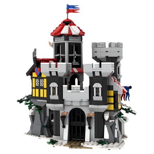 现货小颗粒MOC-172863城堡积木