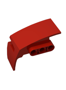 华志积木61070积木挡泥板(右)玩具配件零件拼装拼插