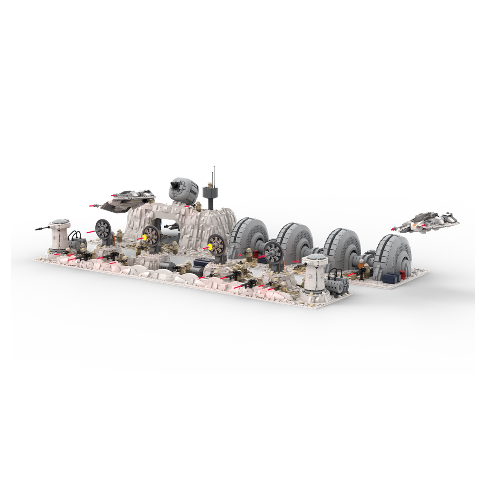 MOC-169800霍斯之战捆绑义军回声基地门/义军加农炮/护盾发生器